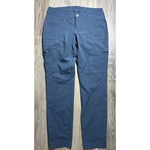 Kuhl Blue Horizon Rip Stop Cargo Pants Hiking Women's Utility Slim Sporty 10